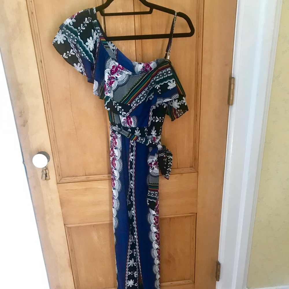 Bohemian Asymmetrical Jumpsuit!